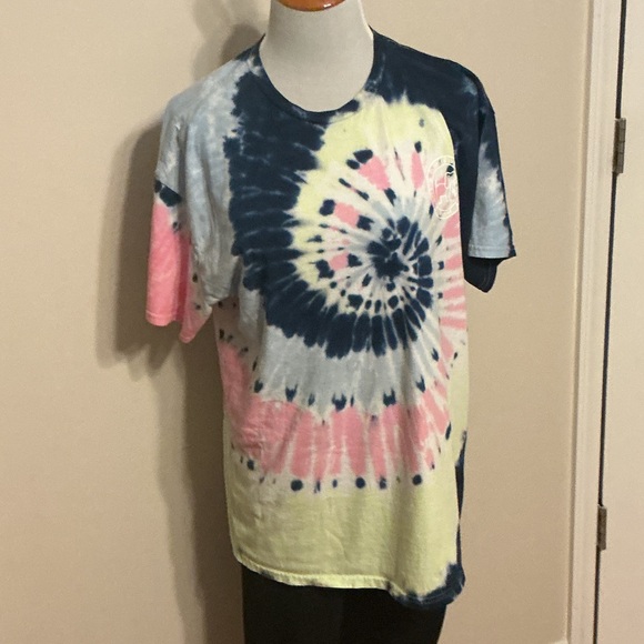 Vibrant Tie-Dye Short Sleeve Tee - Picture 1 of 4